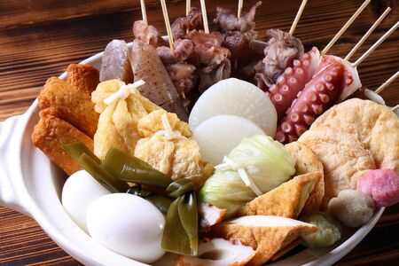 Japanese cuisine, odenの写真素材