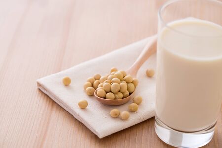 Soy and Soy Milkの写真素材