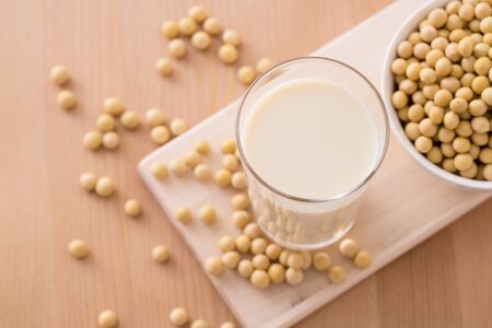 Soy and Soy Milkの写真素材