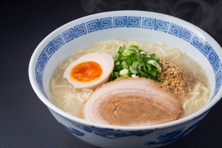 Pork tips noodlesの写真素材