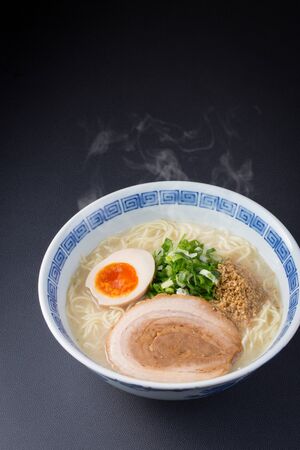 Pork tips noodlesの写真素材