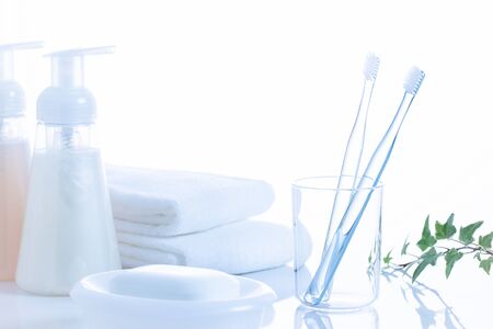 Toilet Toothbrushの写真素材