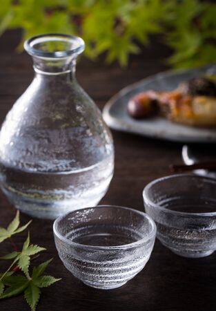 Cold sakeの写真素材