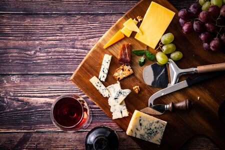 Cheese and wine?の写真素材