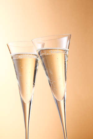 Toasted with champagneの写真素材