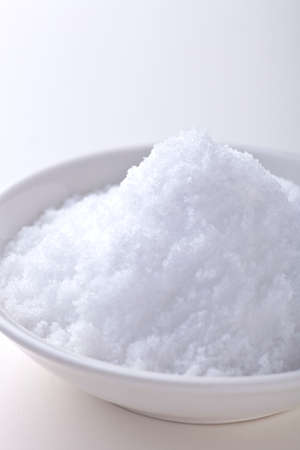 Close-up of salt