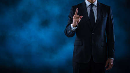 Senior businessman to directの写真素材