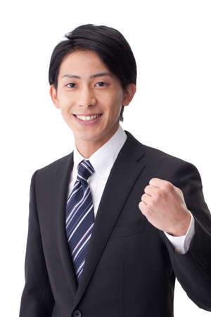 Young Japanese businessmenの写真素材