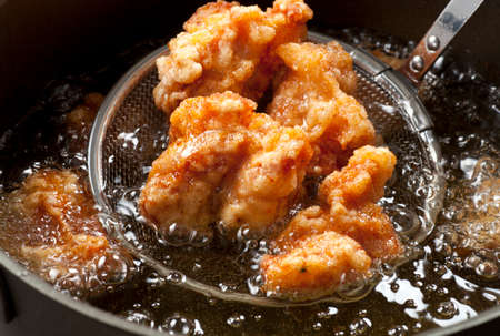 Fried chickenの写真素材