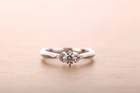 Image of the engagement ringの写真素材