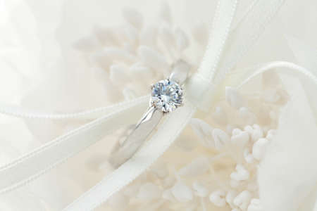 Image of the engagement ringの写真素材