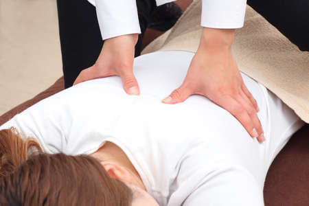 Female massageの写真素材