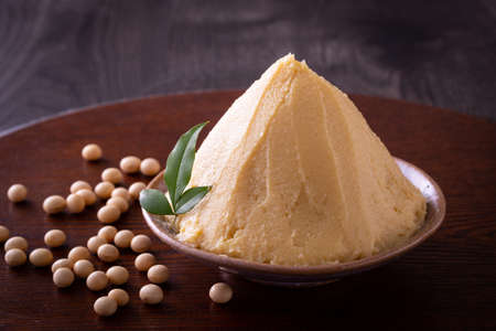 Traditional Japanese seasoning, white miso