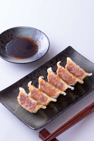 Eat dumplingsの写真素材