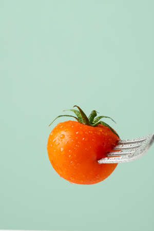 Fresh Mini Tomatoの写真素材