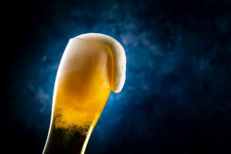 Pouring beerの写真素材