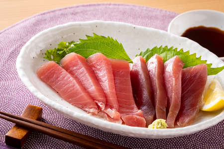 Tuna sashimiの写真素材