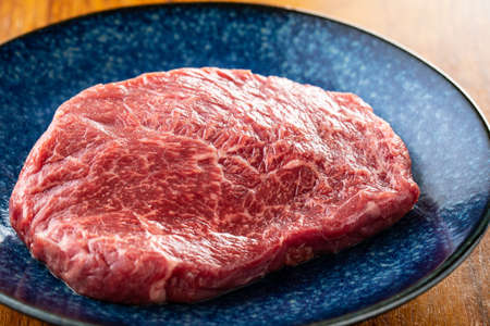 Wagyu red meatの写真素材