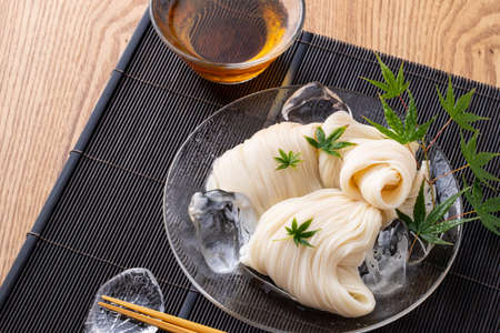 Eating Japanese Noodles