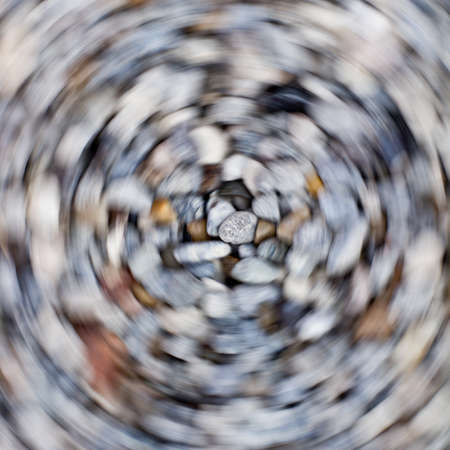 Spinning rocks abstractの写真素材