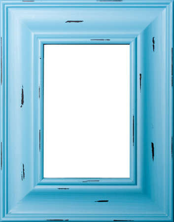 Blue frameの写真素材