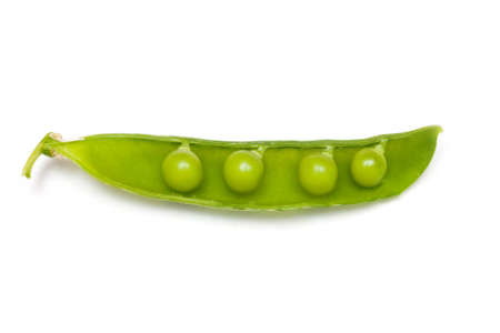 Peas in podの写真素材