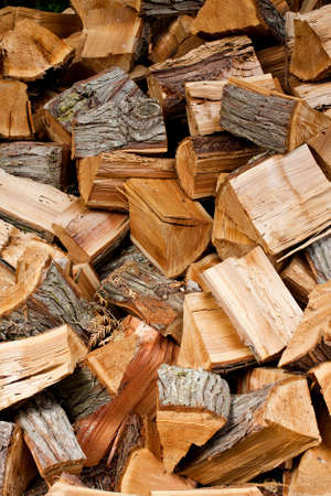 Wood pileの写真素材