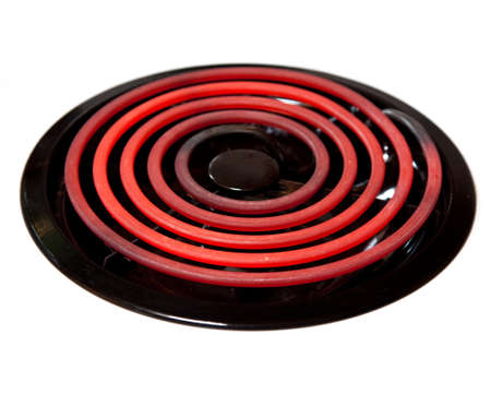 Hot electric burnerの写真素材