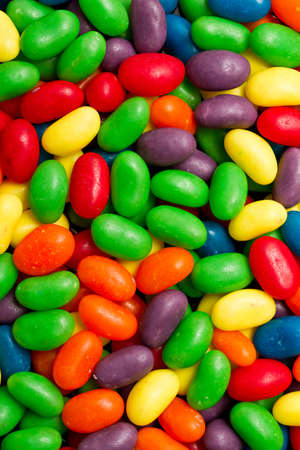 Jelly beans candy backgroundの写真素材