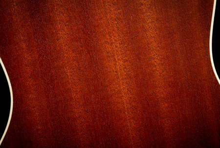 Back of guitar for music backgroundの写真素材