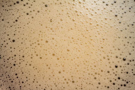 Closeup of coffee foamの写真素材