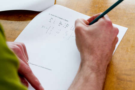 Adult writing test