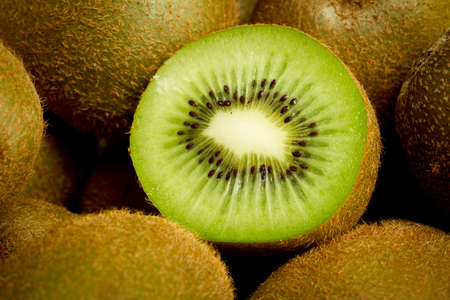 Kiwi fruitの写真素材