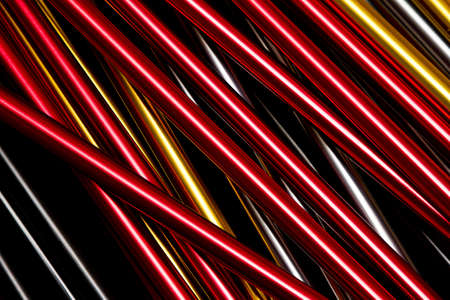 Metal tent polesの写真素材