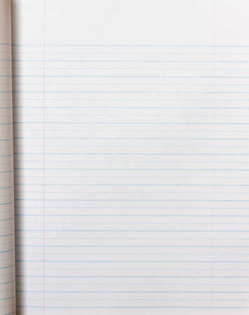 Lined paperの写真素材