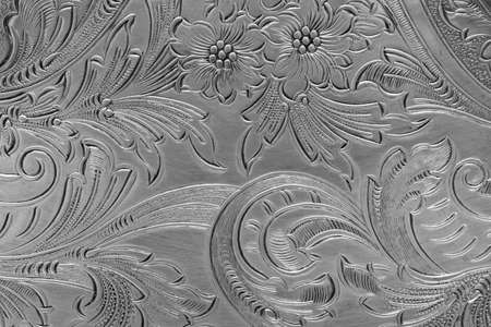 Silver patternの写真素材