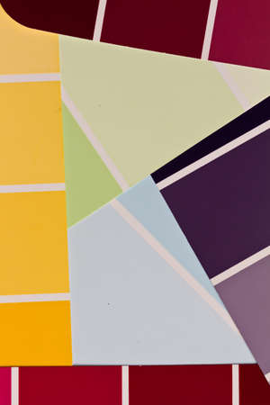 Paint chipsの写真素材