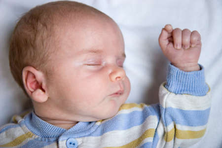 Sleeping babyの写真素材