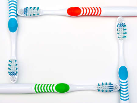 Toothbrush frame