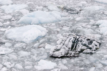 Glacier iceの写真素材