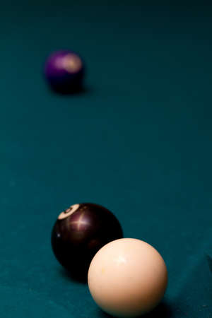 Behind the eight ballの写真素材