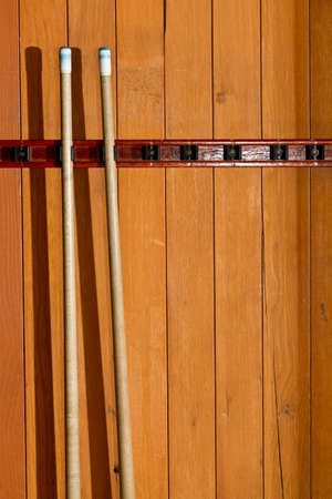 Pool cuesの写真素材