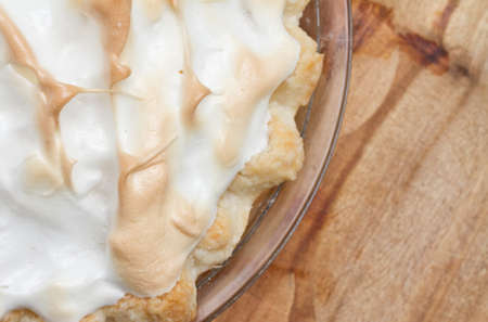 Lemon meringue pieの写真素材