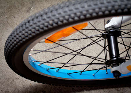 Bicycle wheelの写真素材