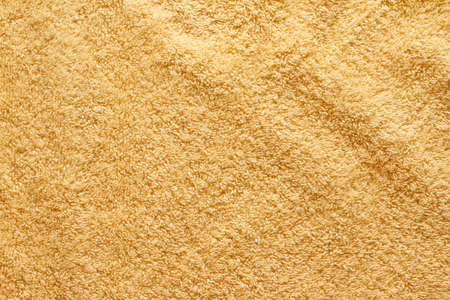 Yellow towelの写真素材