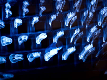 Computer abstract backgroundの写真素材