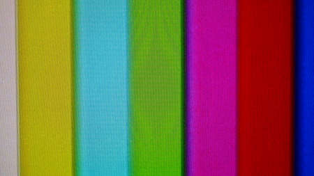 Television color barsの写真素材