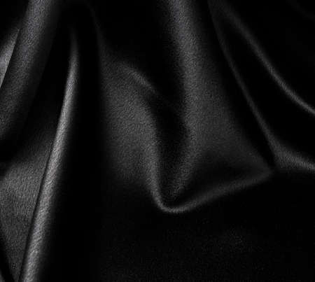 Black satin backgroundの写真素材