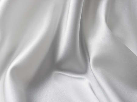 White satin backgroundの写真素材