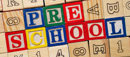 Preschool blocksの写真素材